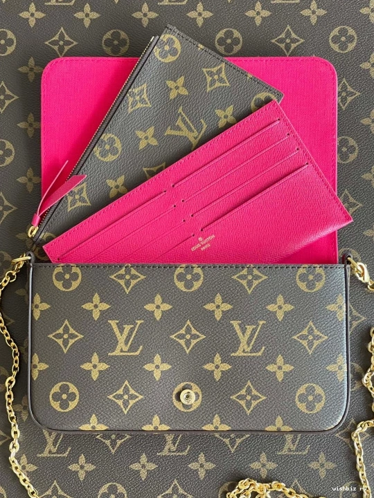 WIS VUITTON FÉLICIE POCHETTE LOUIS 0920